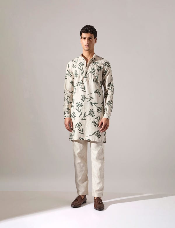 SON OF A NOBLE - SNOB — Abel Paradise Kurta Set - Ivory