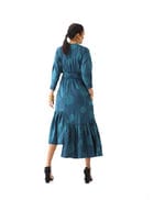 ALILA DRESS - BLUE view 3