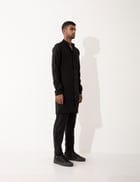 KEFKA KURTA - BLACK view 3