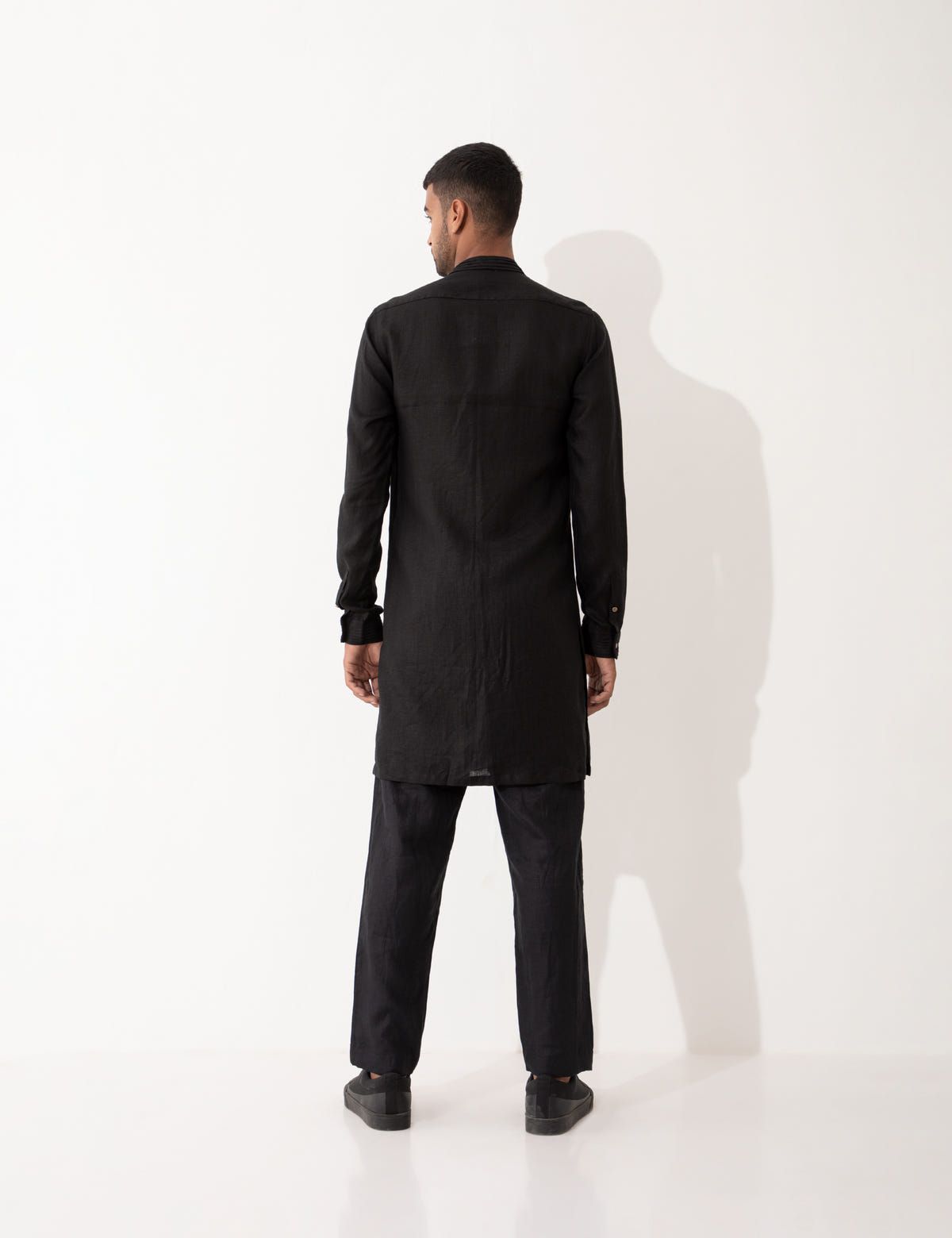 KEFKA KURTA - BLACK - image 5