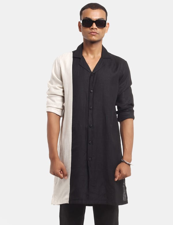 SON OF A NOBLE - SNOB — Helix - Kurta - Black