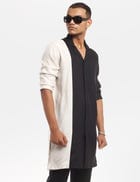 Helix - Kurta - Black view 3