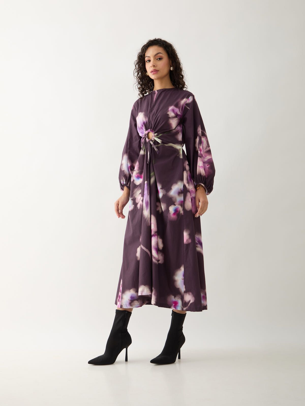 GRACE DRESS - HAZE - image 2