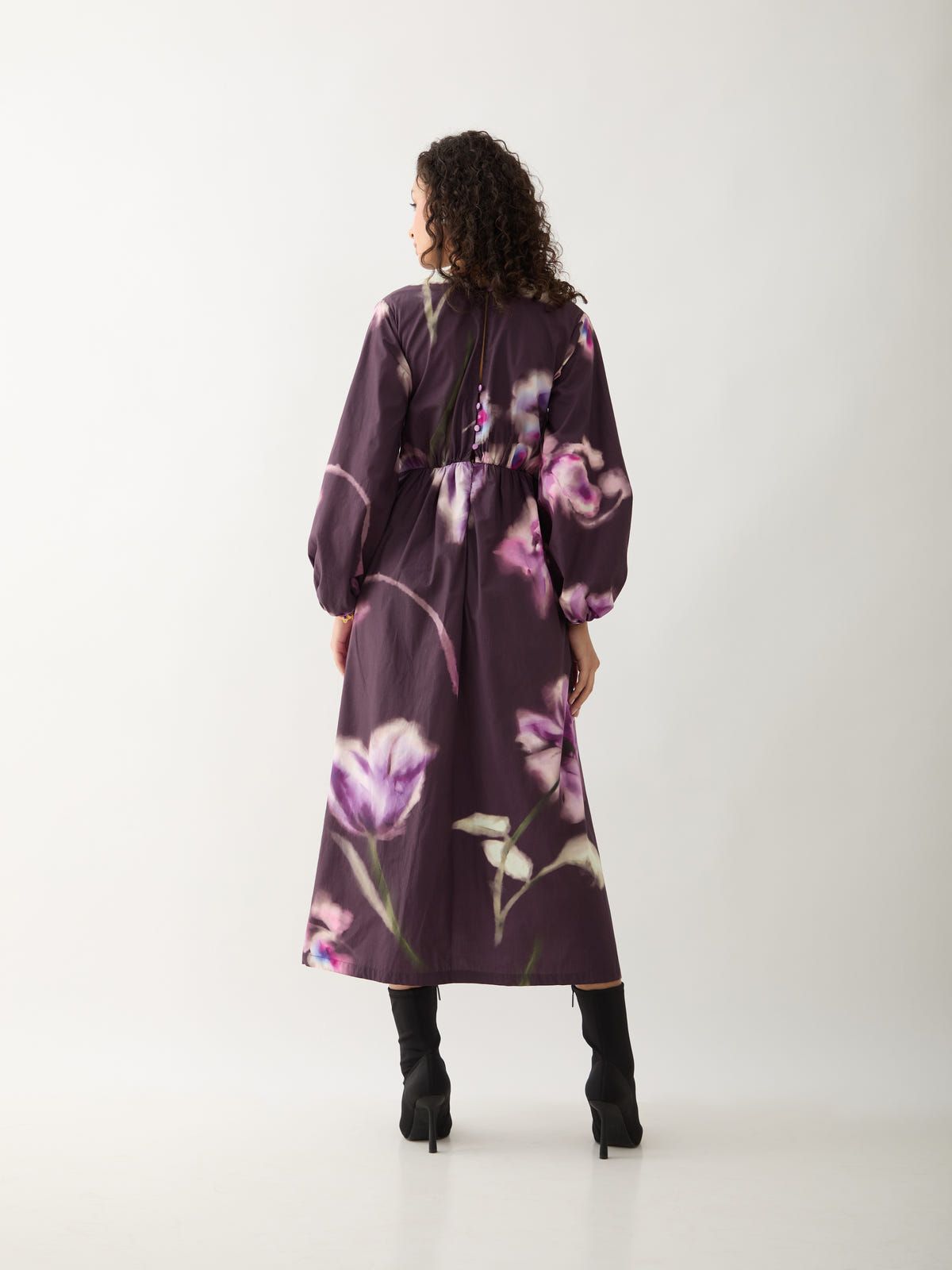 GRACE DRESS - HAZE - image 3