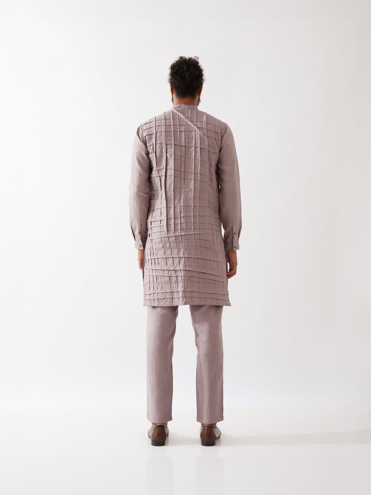 LOGAN KURTA SET - PURLE - image 4