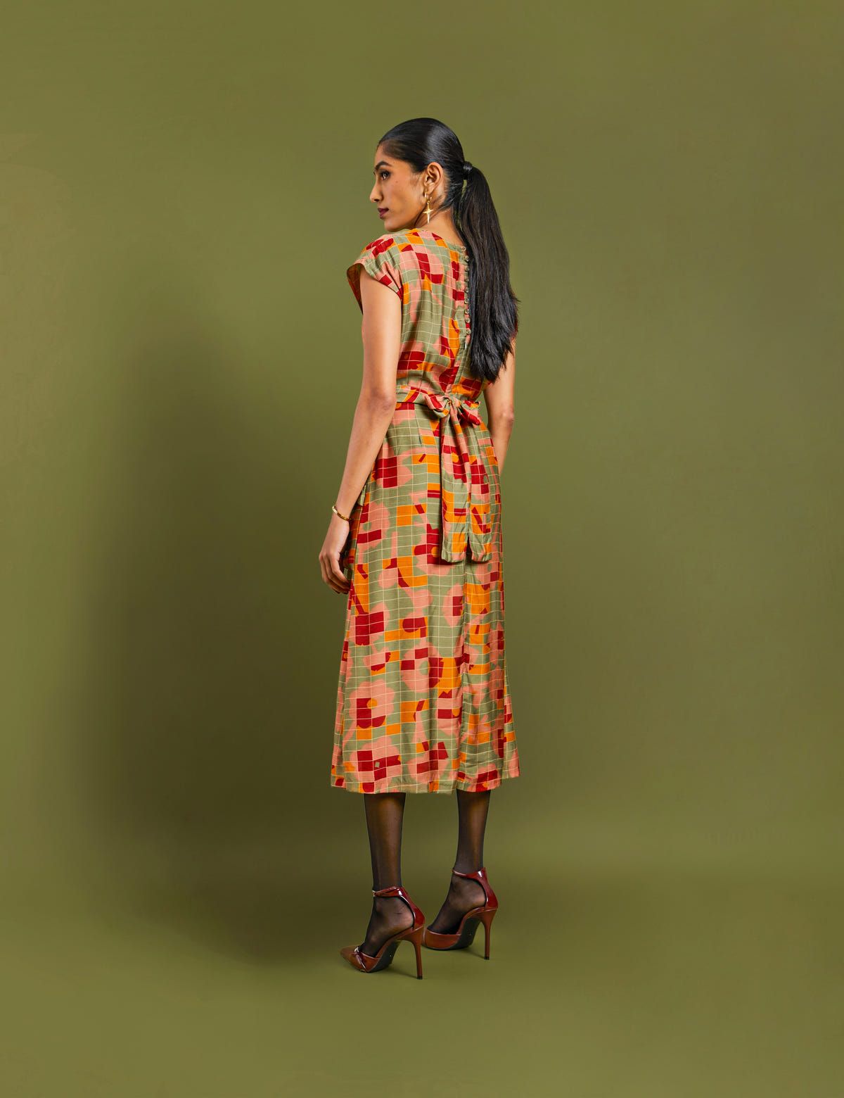 NORI DRESS - BLOCKS - image 2