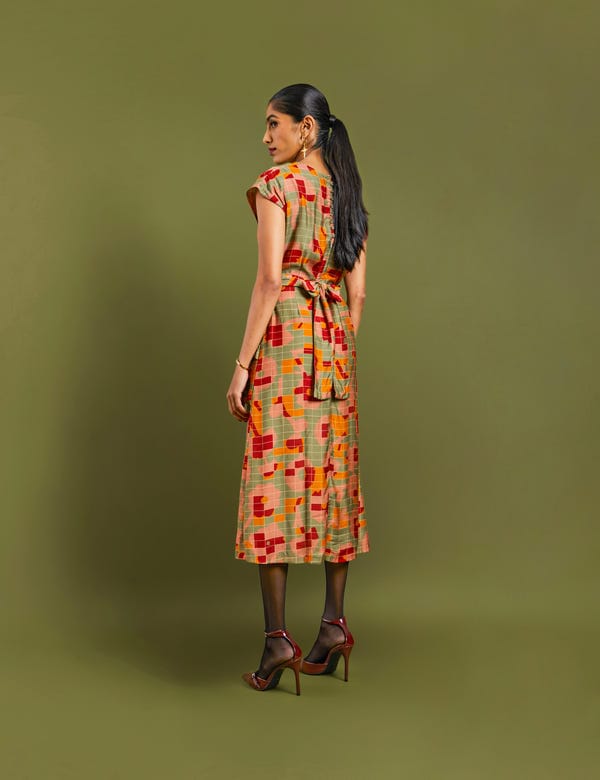 SON OF A NOBLE - SNOB — NORI DRESS - BLOCKS
