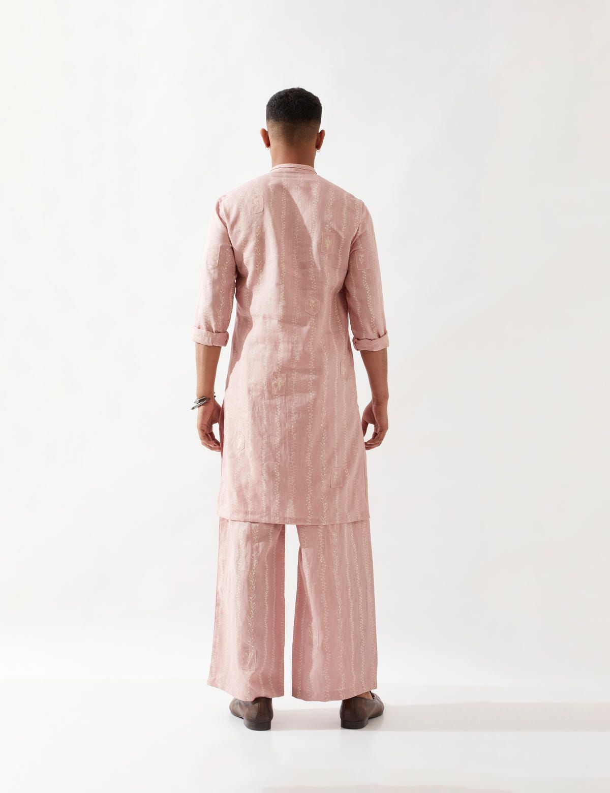 KEVIN VINE KURTA - PINK - image 4