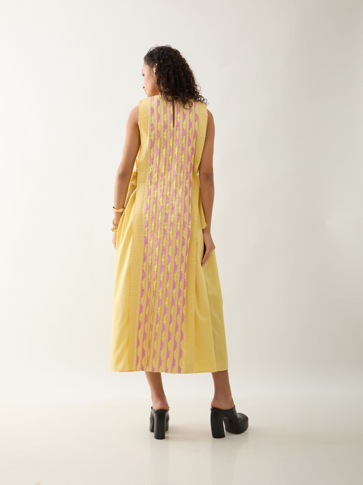 OSCAR DRESS - LEMON - image 3