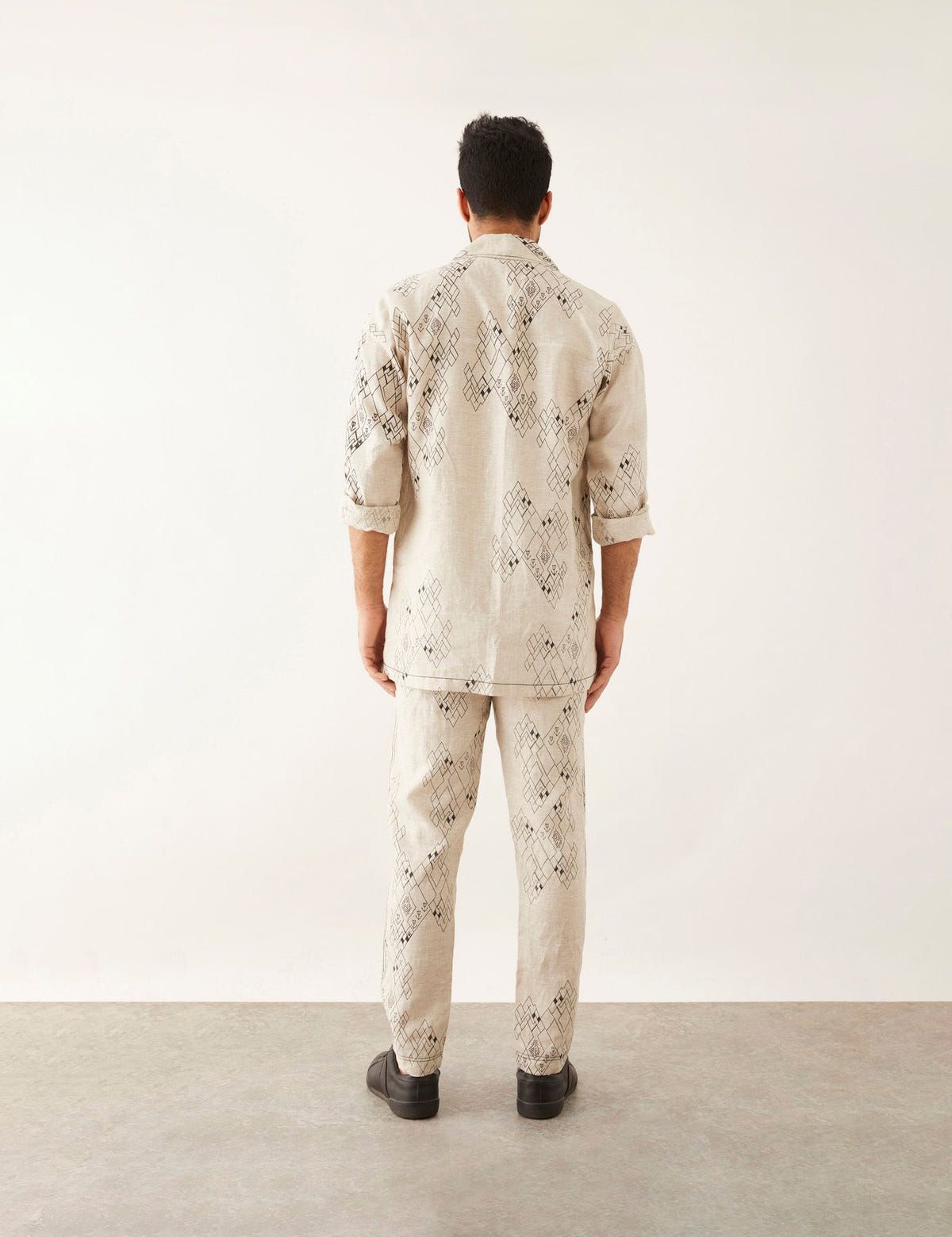 YANI VILLAGE SHIRT SET - IVORY - image 3