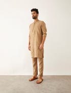 STELA - KURTA - SET - KHAKI view 2