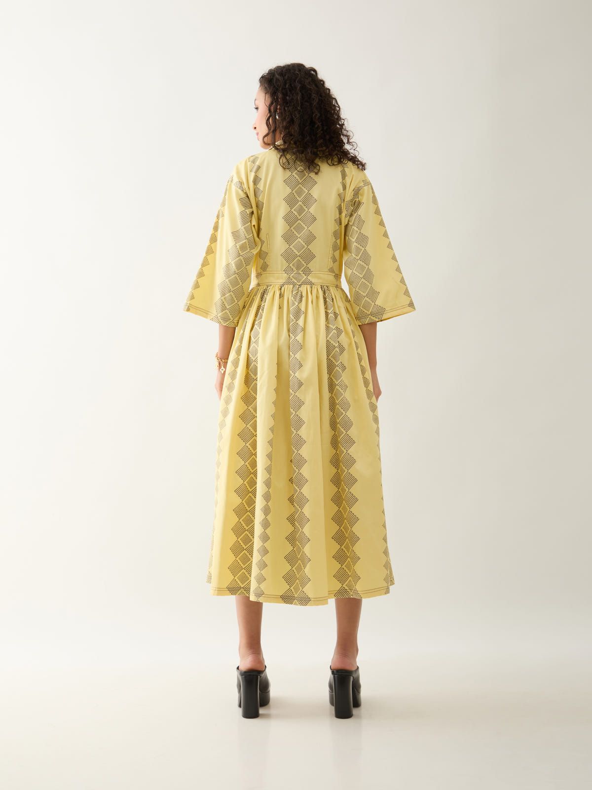 RICARDO DRESS - LEMON - image 3