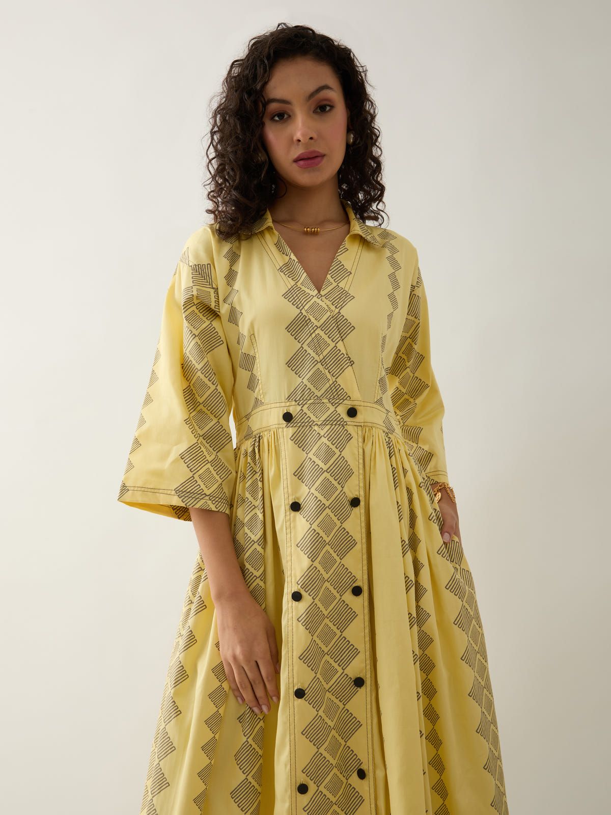 RICARDO DRESS - LEMON - image 4
