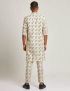 OAKWOOD KURTA SIGNATURE - IVORY view 3