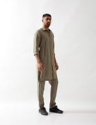 HARISON KURTA - OLIVE view 8