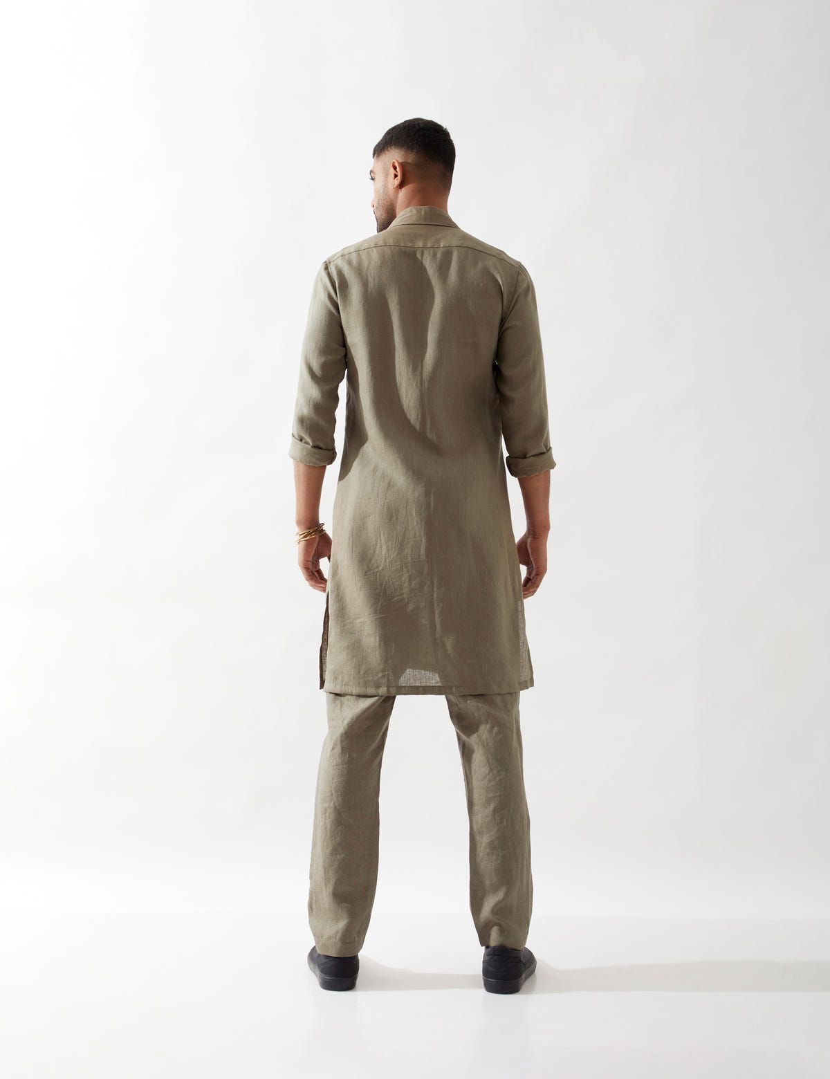 HARISON KURTA - OLIVE - image 9