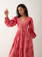 SOLACE DRESS - SALMON view 5
