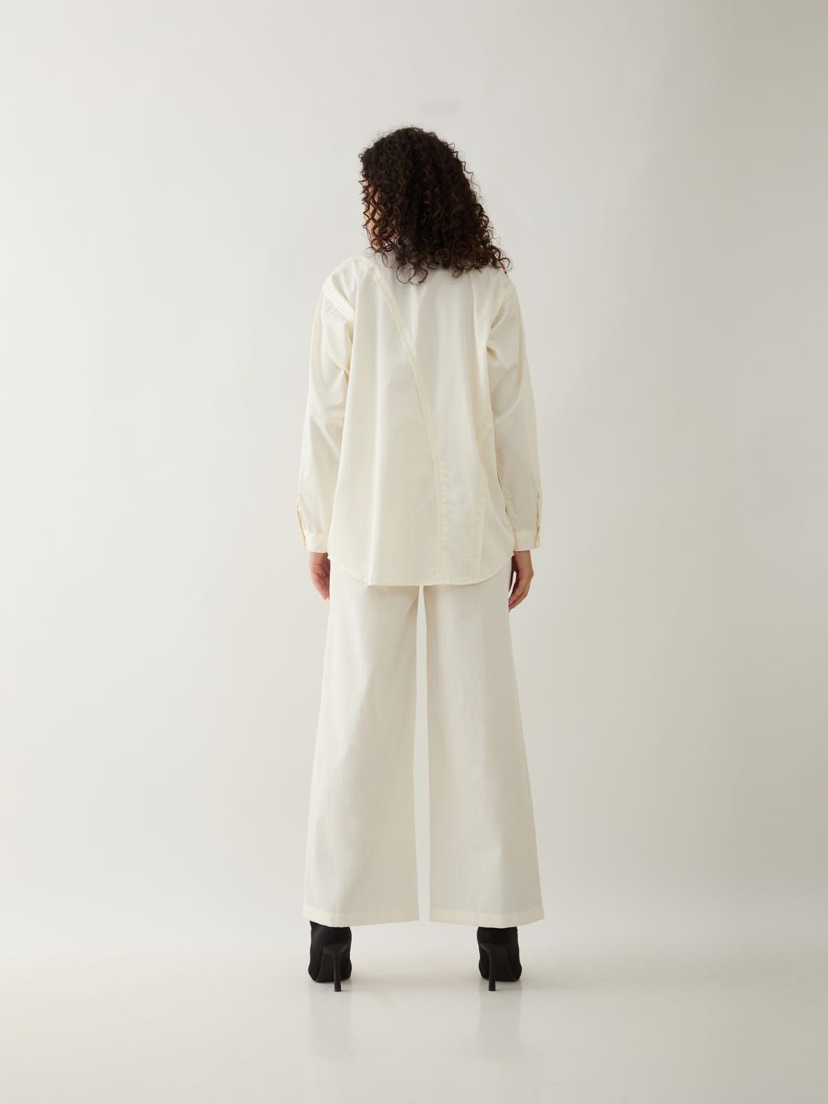 ROSETTE SHIRT - OFF WHITE - image 4