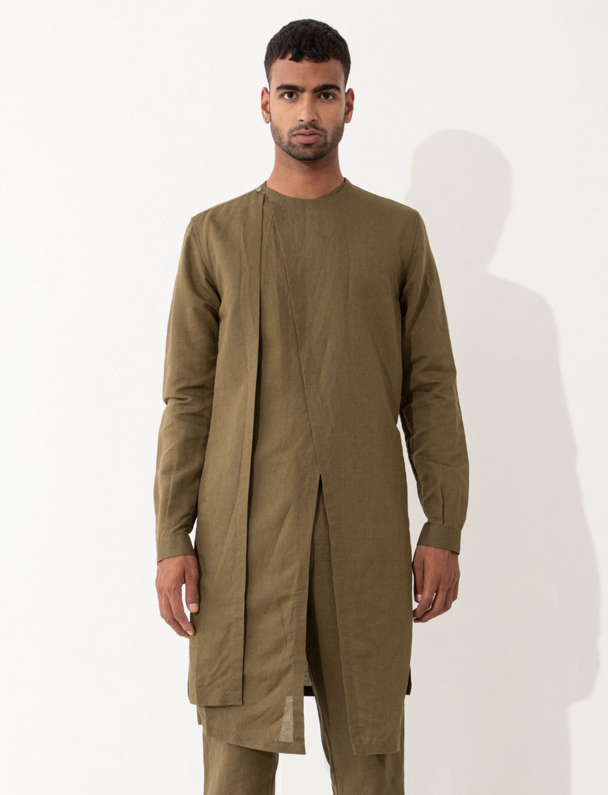 KYO KURTA - BROWN - image 1