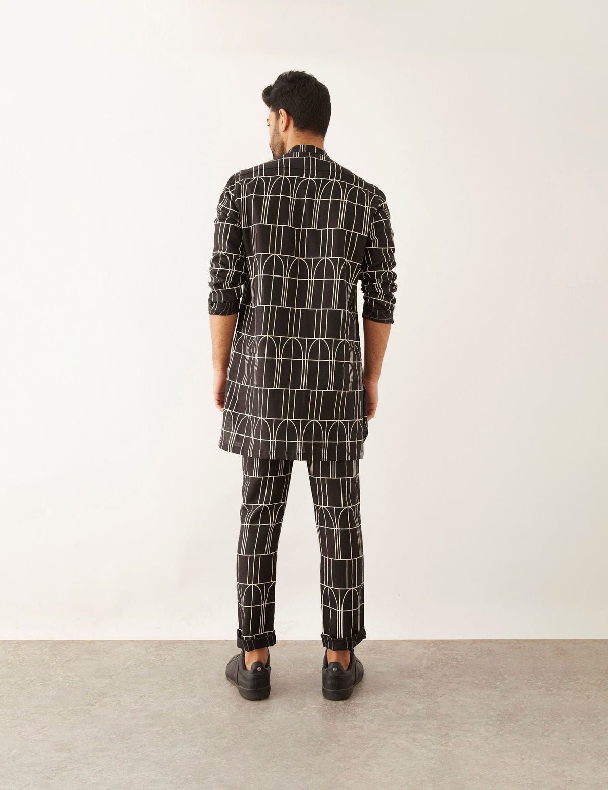 RUKIN - ARCHES - KURTA - BLACK - image 3