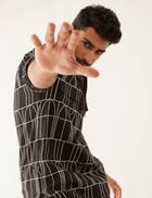 RUKIN - ARCHES - KURTA - BLACK view 4