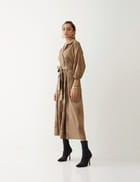 MARA DRESS - MUSHROOM view 2