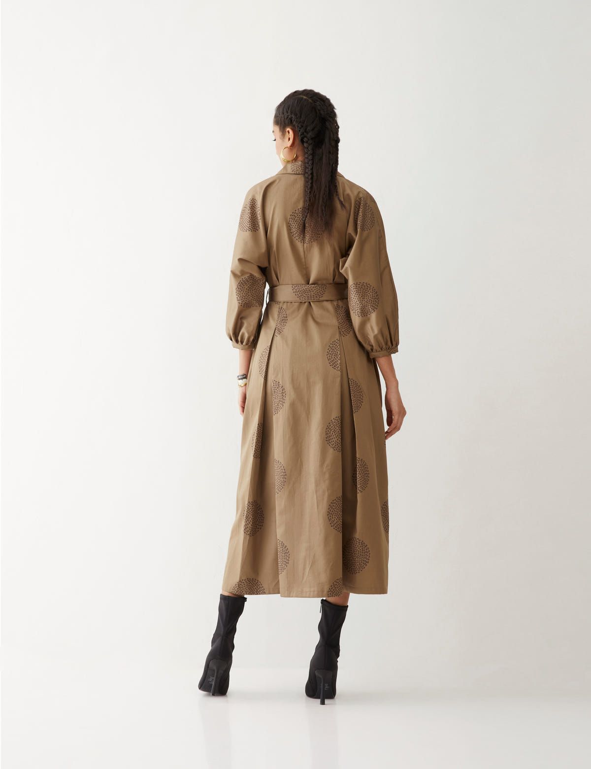 MARA DRESS - MUSHROOM - image 3
