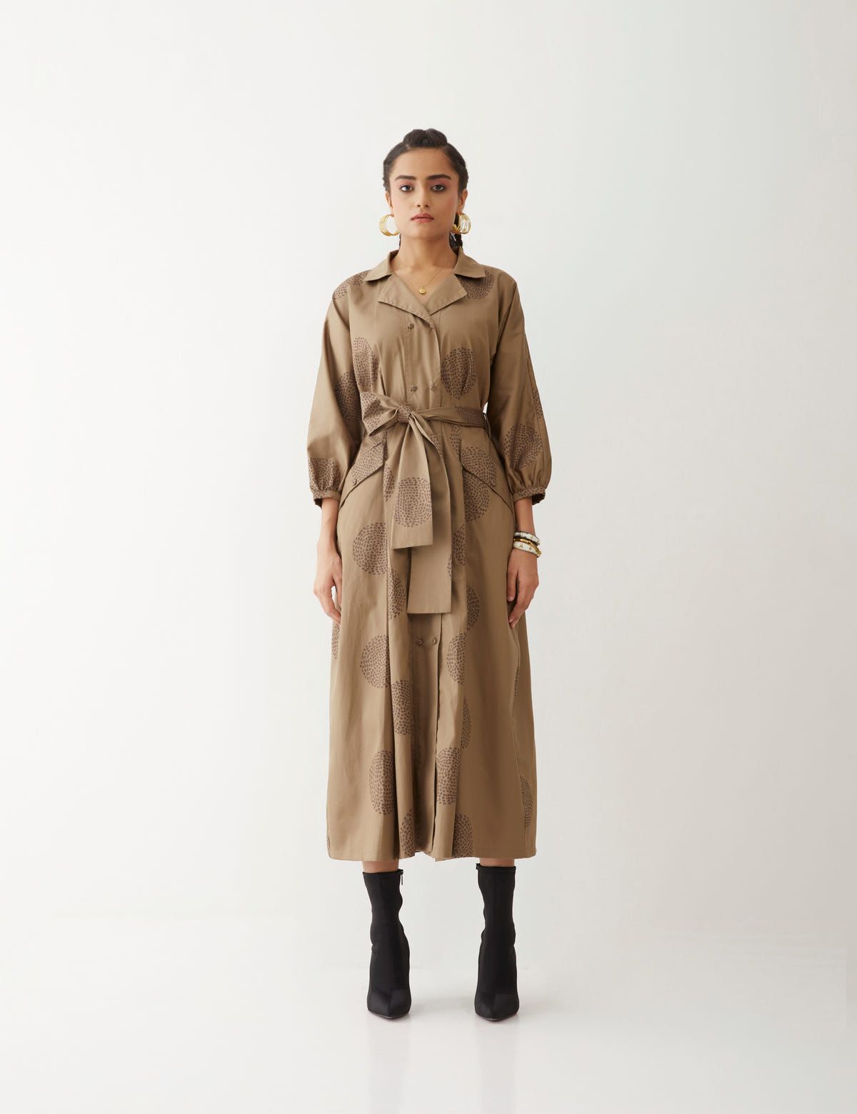 MARA DRESS - MUSHROOM - image 4