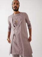 BROOKS KURTA - PURPLE view 1