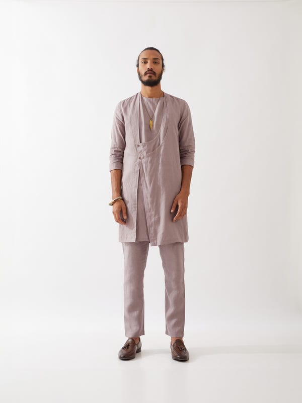 SON OF A NOBLE - SNOB — BROOKS KURTA - PURPLE