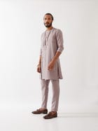 BROOKS KURTA - PURPLE view 3