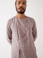 BROOKS KURTA - PURPLE view 5
