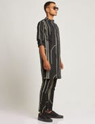 FALCON KURTA TRACKS - BLACK view 2