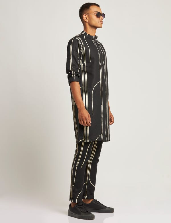 SON OF A NOBLE - SNOB — FALCON KURTA TRACKS - BLACK
