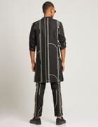 FALCON KURTA TRACKS - BLACK view 3
