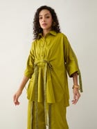 SHERRY SHIRT - LEAF view 4