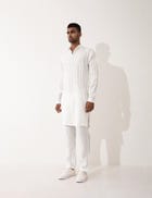 ERMAC KURTA  -  WHITE view 4