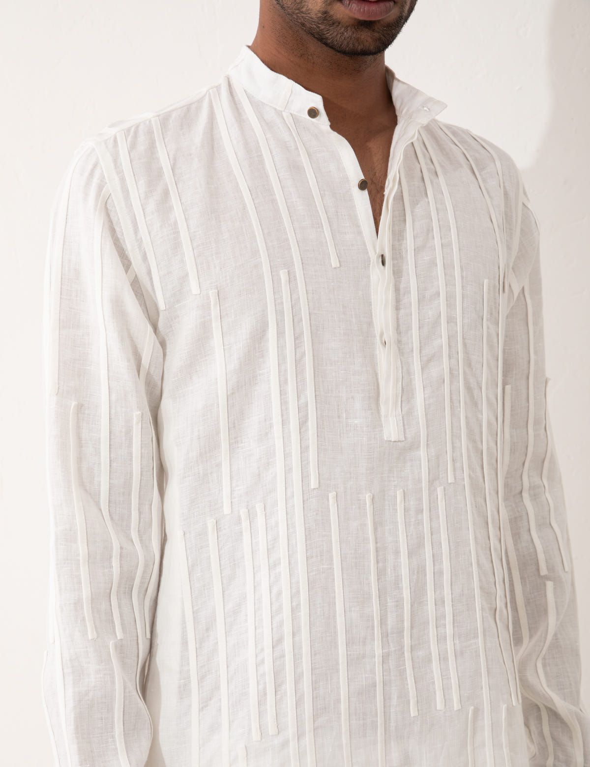ERMAC KURTA  -  WHITE - image 7