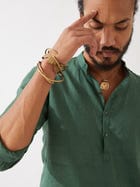 FINN KURTA  - GREEN view 6