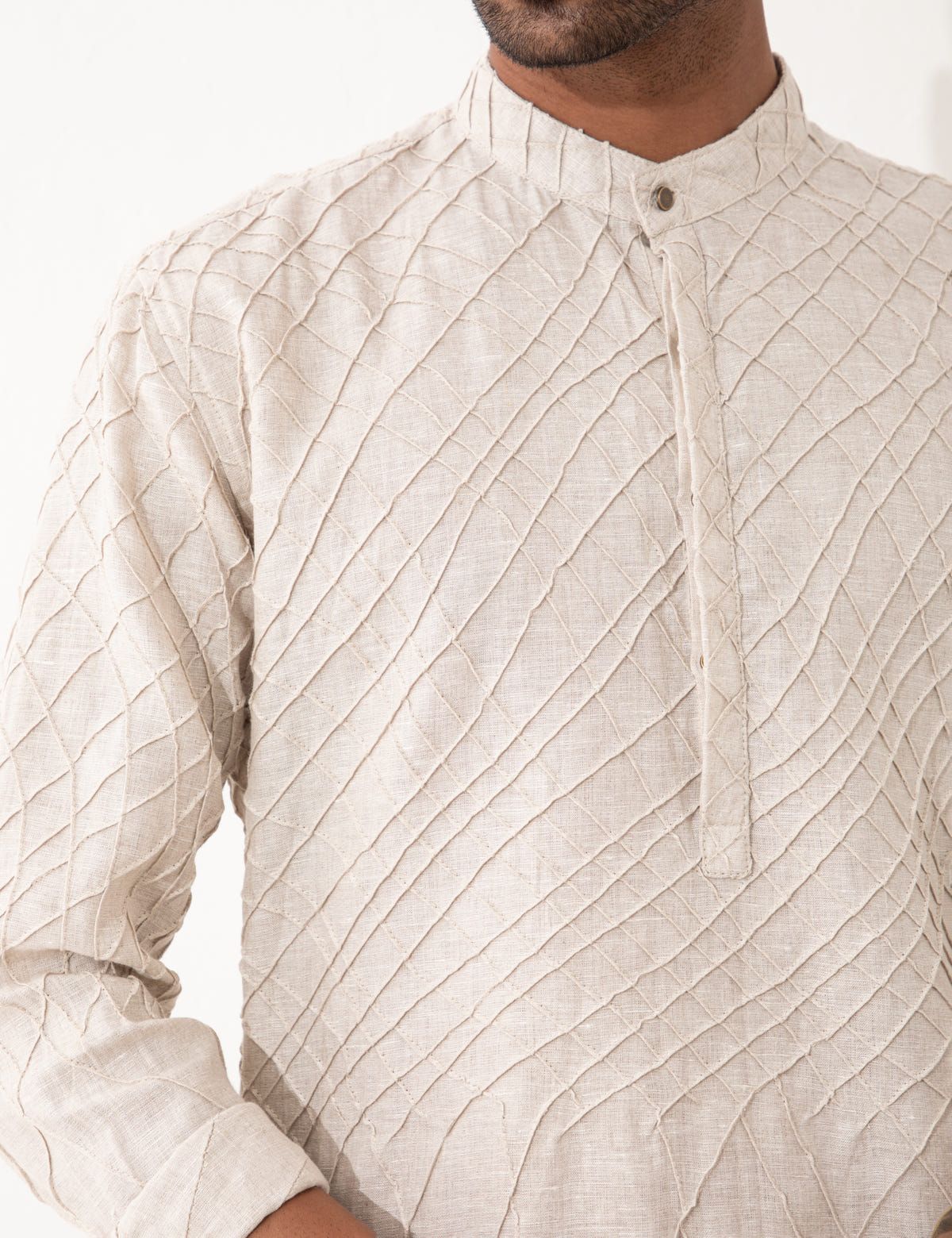 ALISTER KURTA  -  IVORY - image 1