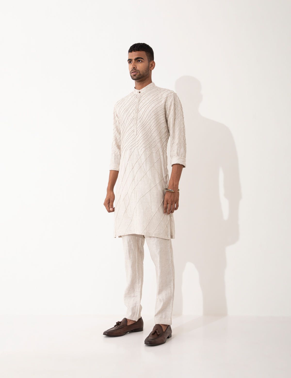 ALISTER KURTA  -  IVORY - image 6