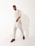 ALISTER KURTA  -  IVORY view 7