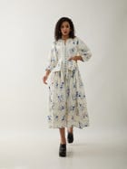 RIVER DRESS - OFF WHITE view 1