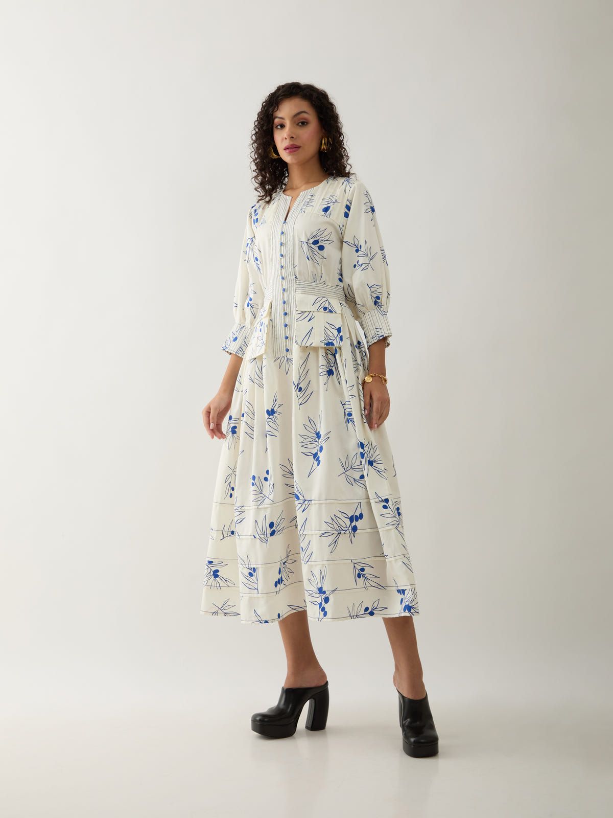 RIVER DRESS - OFF WHITE - image 2
