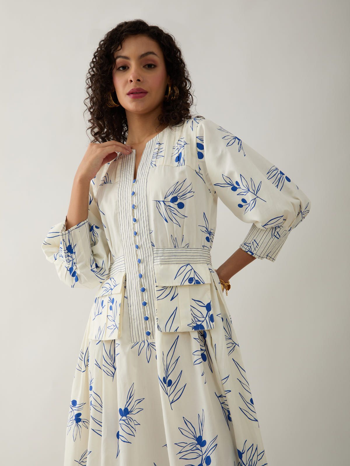 RIVER DRESS - OFF WHITE - image 4
