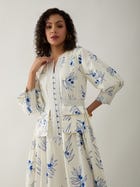 RIVER DRESS - OFF WHITE view 4