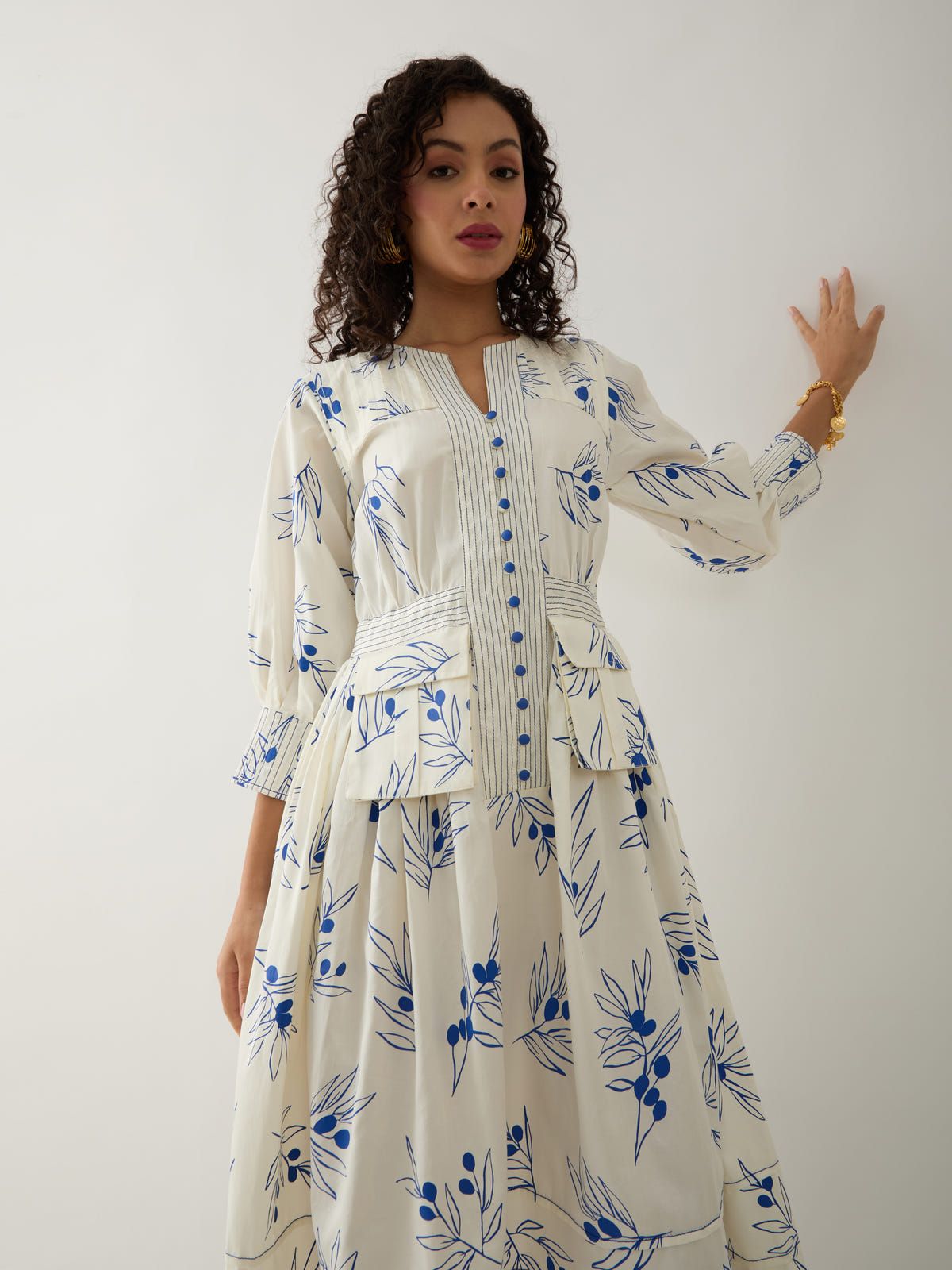 RIVER DRESS - OFF WHITE - image 5