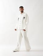 ALFRED FARM SHIRT SET - WHITE view 4