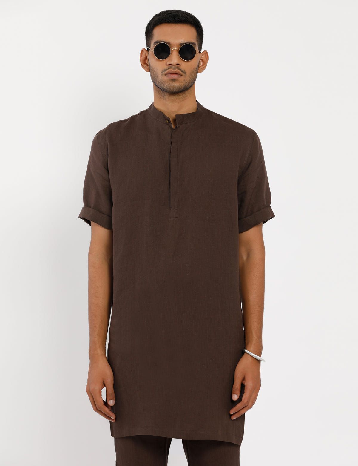 AAVIS KURTA BROWN - image 2