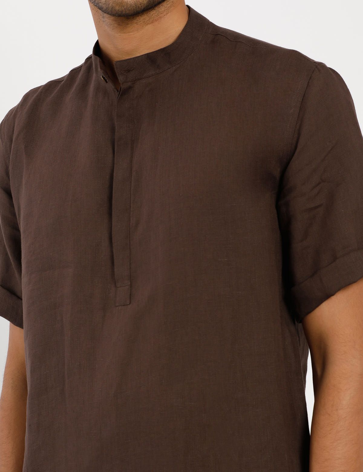 AAVIS KURTA BROWN - image 5